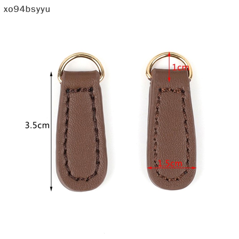 Set 2 Khóa Kéo Xo94Bsyu Bằng Da Thật Chuyên Dụng Cho May Vá Diy