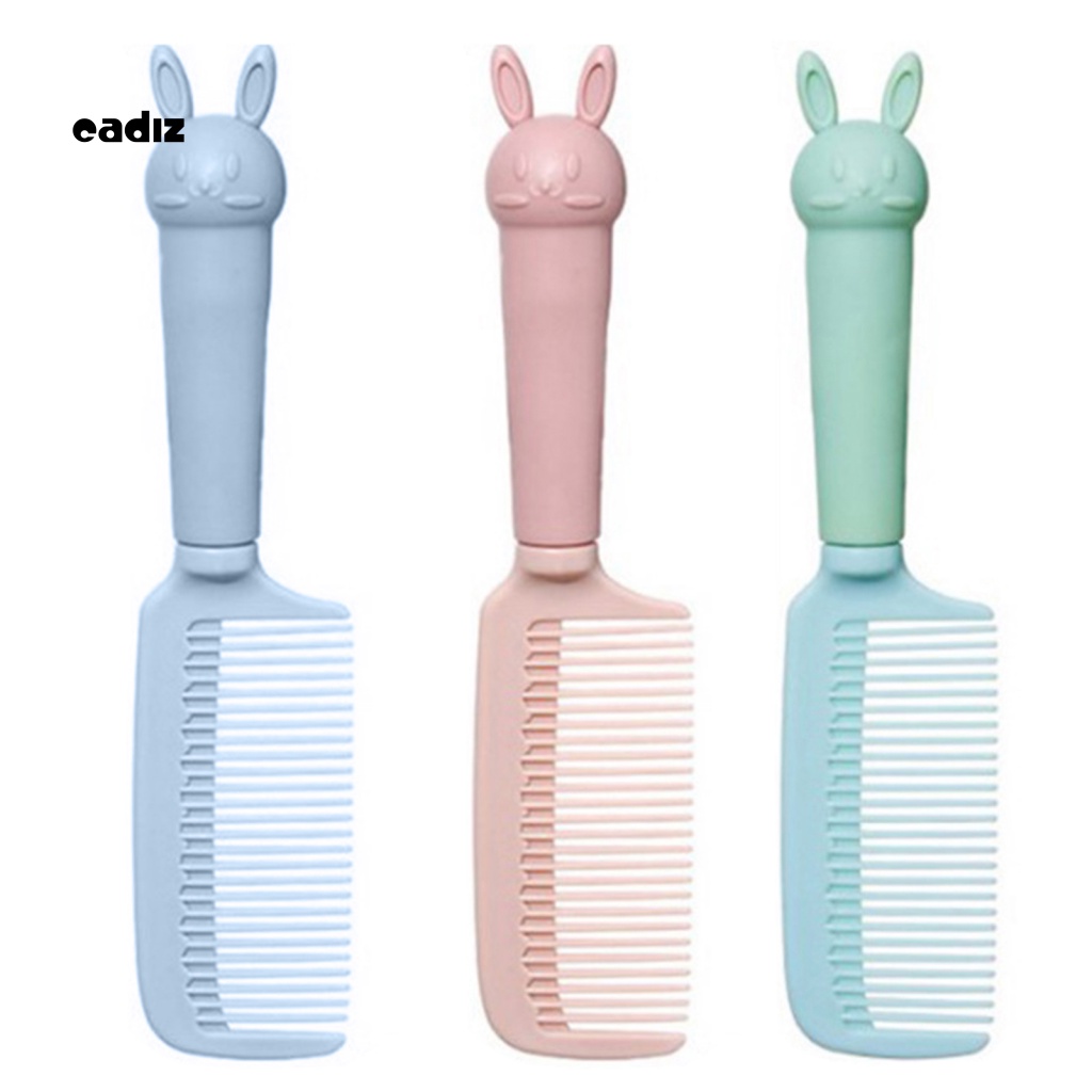 Lược Chải Tóc Tạo Kiểu Chống Rối Chống Tĩnh Điện Thiết Kế Hình Thỏ Đáng Yêu