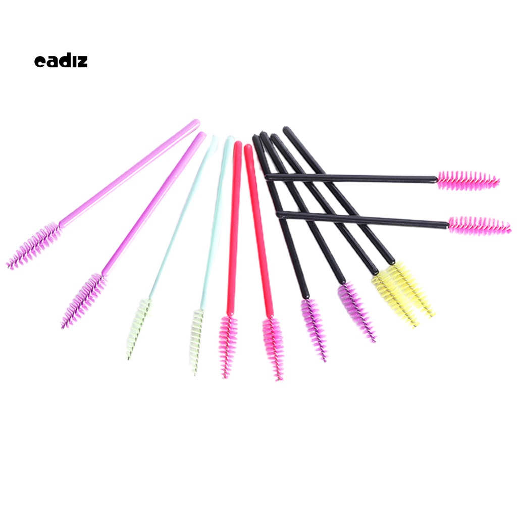 Bộ 50 Cọ Trang Điểm Lông Mi Màu Sắc Hỗn Hợp Dùng Một Lần Tiện Dụng