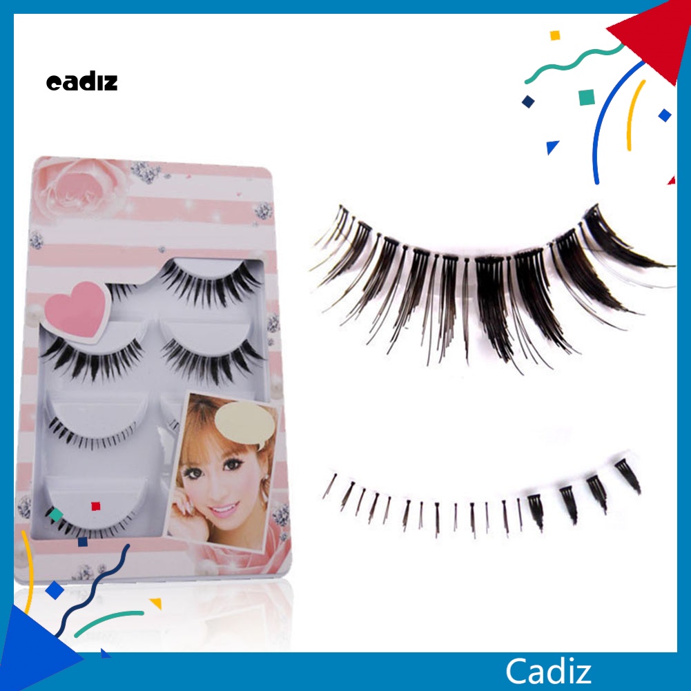 Set 5 Cặp Lông Mi Giả Mềm Mại Nối Dài Và Dày