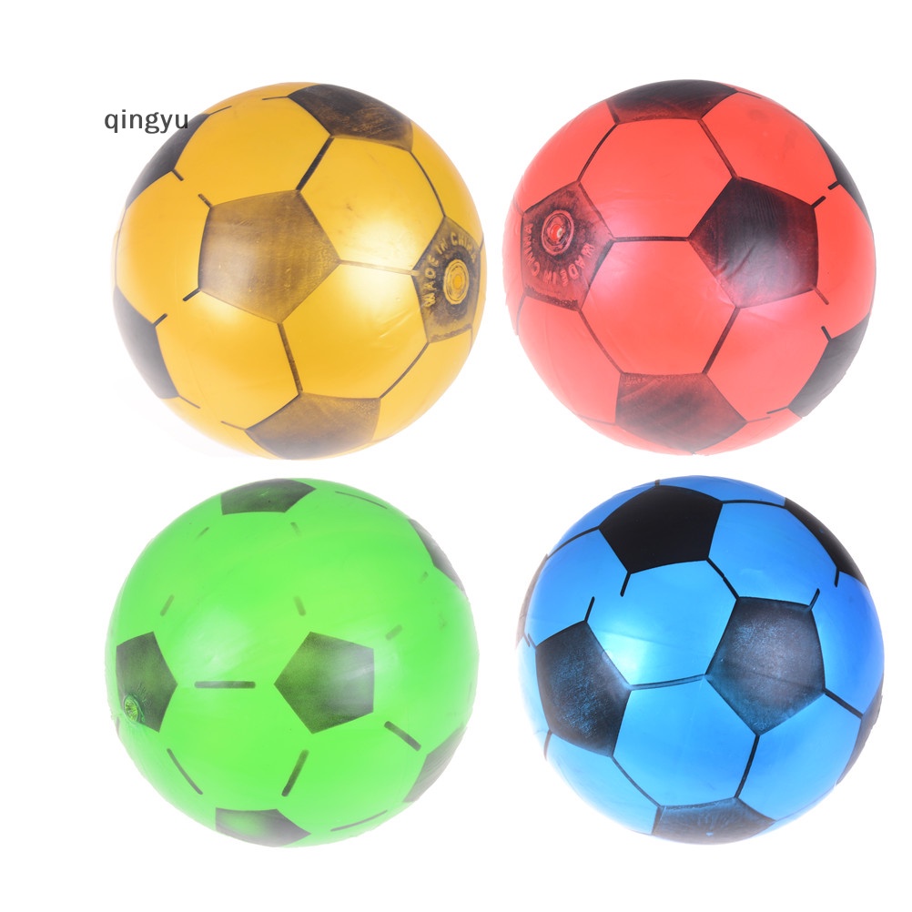 Qingyu Bóng Cao Su Bơm Hơi 20cm Đồ Chơi Thể Thao Ngoài Trời Cho Trẻ Em