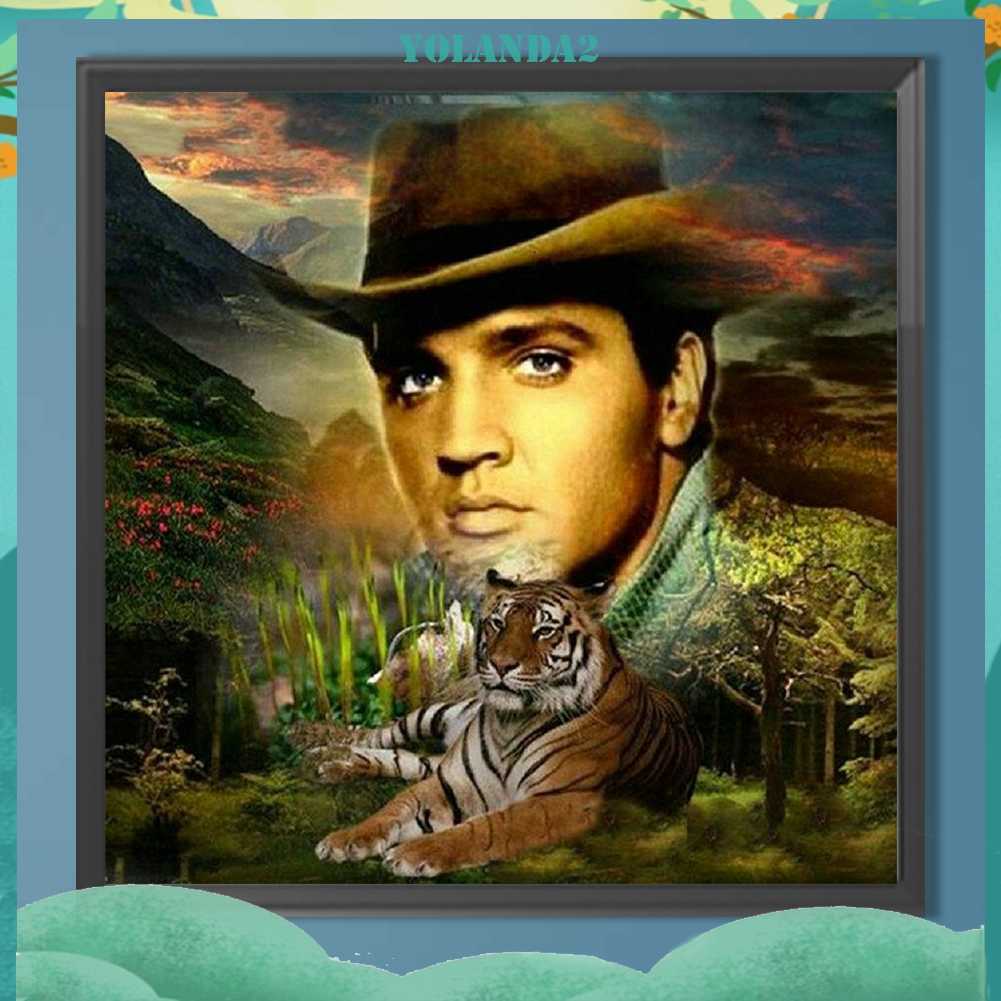 Tranh Đính Đá Kim Cương Toàn Bộ 5D DIY Hình Vẽ Presley