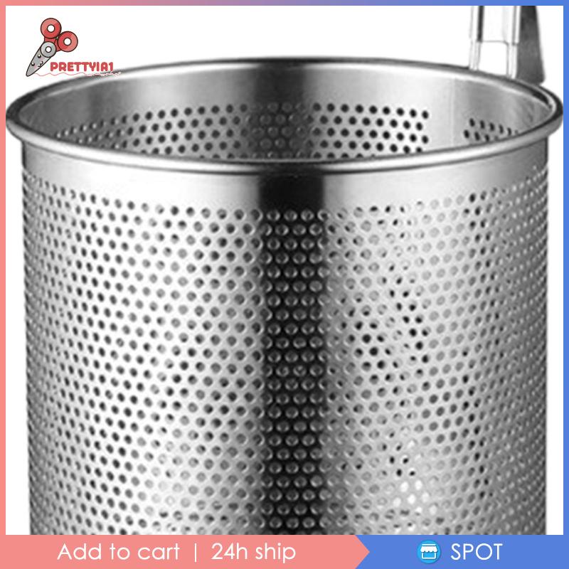 1 Rổ Lưới Bằng Thép Không Gỉ Dùng Chiên Mì Ý Tiện Dụng