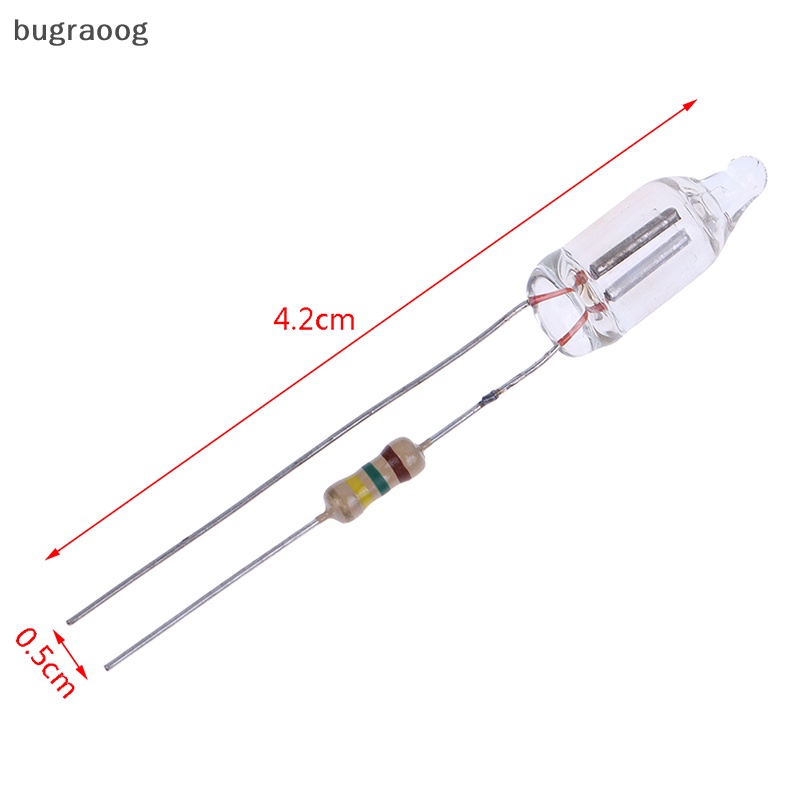 Bộ 20 Đèn Neon Báo Tín Hiệu 220V 6 * 16 mm