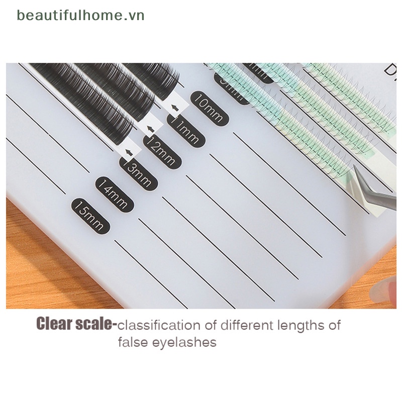 Khay Đựng Keo Dán Lông Mi Giả 2 Trong 1 Bằng Acrylic Tiện Dụng