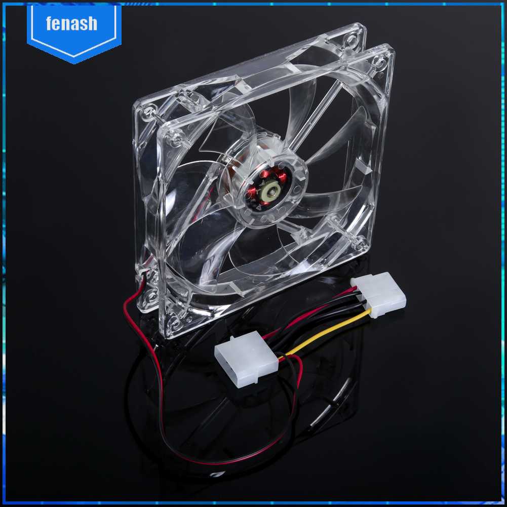 Quạt TảN NhiệT CPU ĐèN LED 4 CáNh 120mm 12cm Cho PC #[Liên Bang] 16Y [fenash.vn]