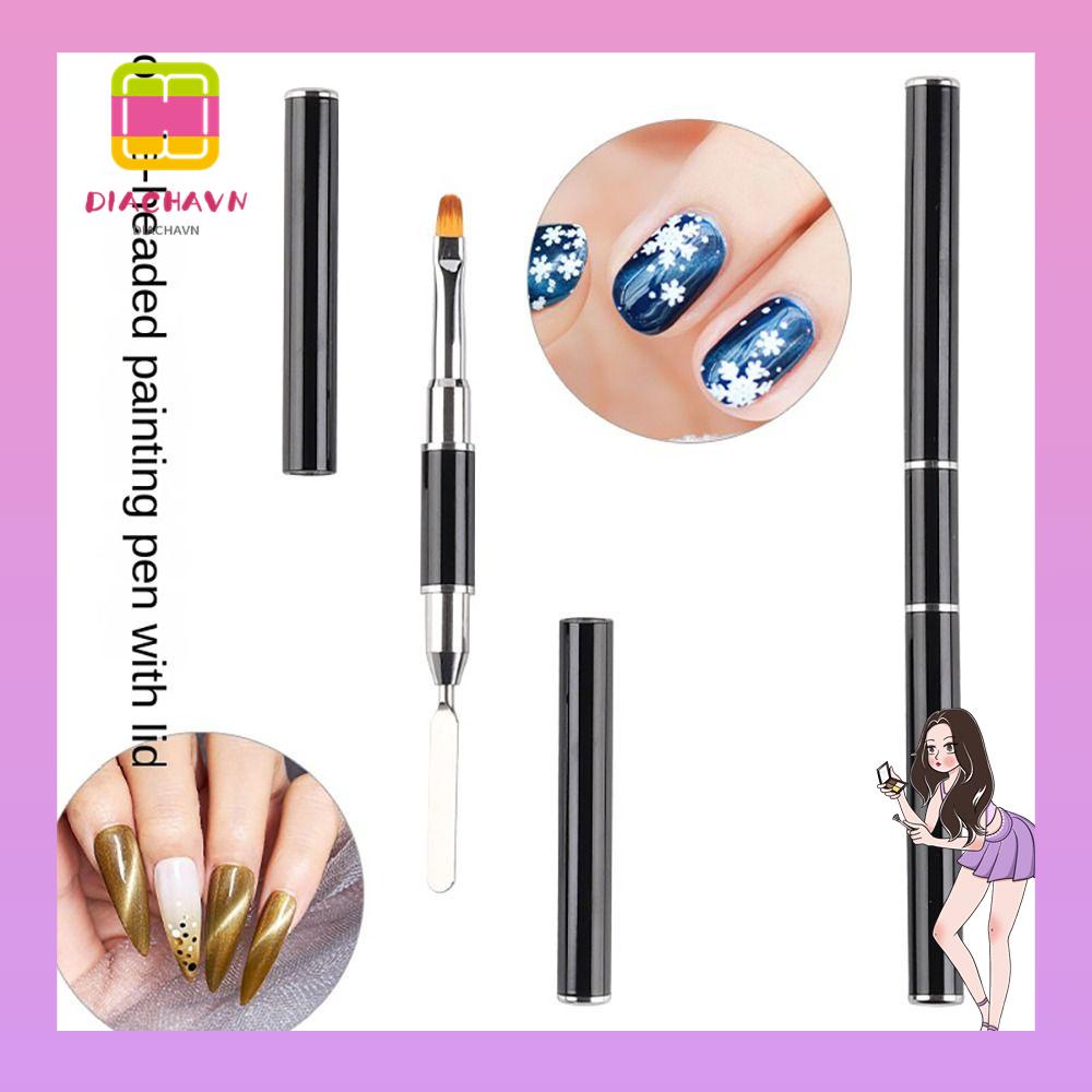 Cọ Hai Đầu Dùng Trang Trí Móng Tay Nghệ Thuật