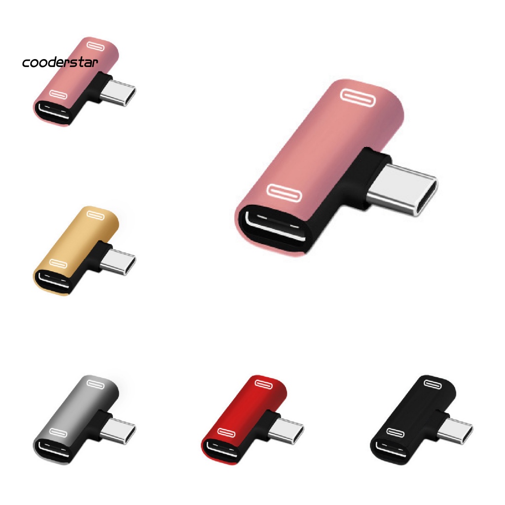 Bộ Chuyển Đổi USB Type C Sang Hai Cổng Type-C Bằng Hợp Kim Đa Năng Tiện Dụng