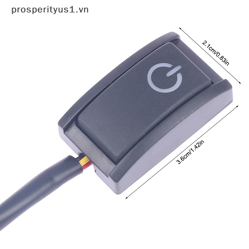 [prosperityus1] Công Tắc Bật / Tắt Đèn LED RV Tự Động 12V Cho Xe Hơi / Tàu Thuyền