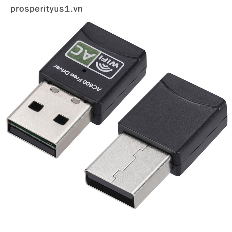 Usb Wifi 2.4 / 5Ghz Băng Tần Kép 600Mbps prosperityus1 Chất Lượng Cao