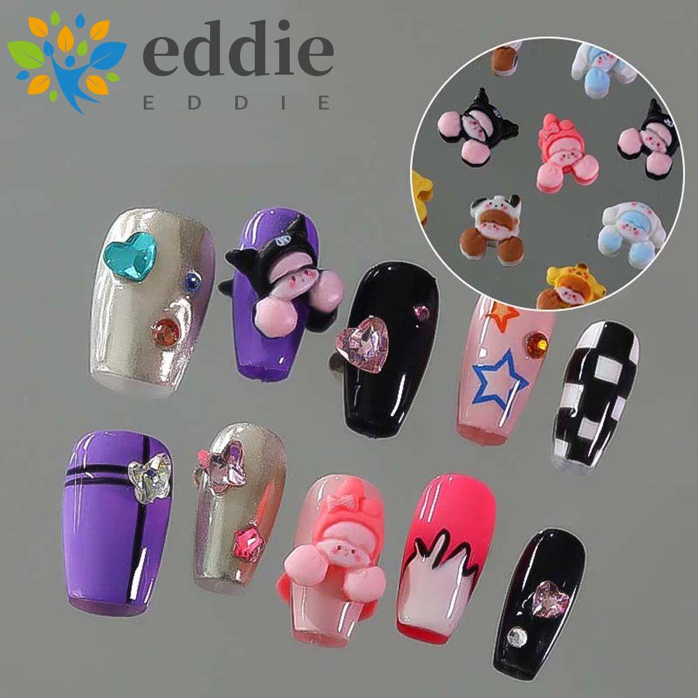 Set 26 Phụ Kiện Trang Trí Móng Tay 3D Dễ Thương Cho Nữ