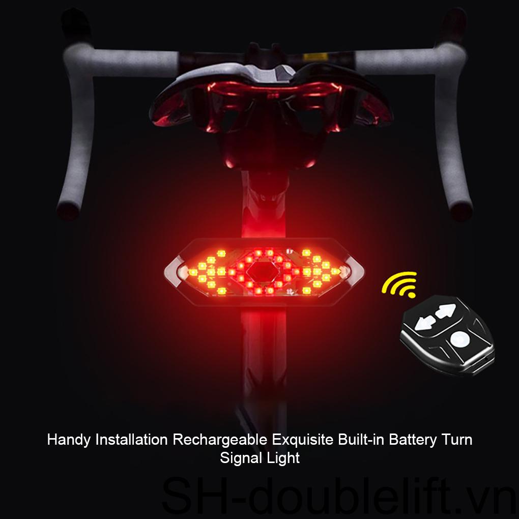 Đèn Tín Hiệu Không Dây Chống Nước An Toàn Cho Xe Đạp