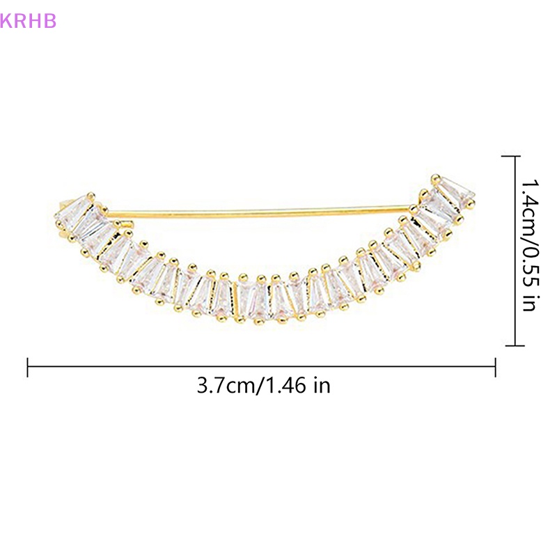 1 Trâm Cài Áo Kim Loại Hình Chữ V Thời Trang Mới