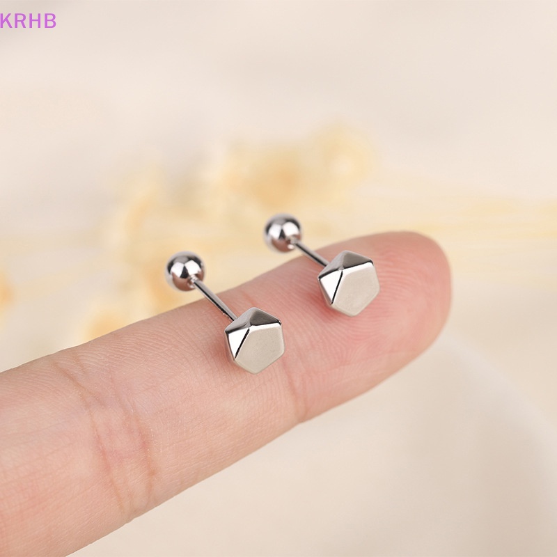 1 Đôi Khuyên Tai Dạng Xoắn Ốc Thiết Kế Đơn Giản Cho Nữ Mới