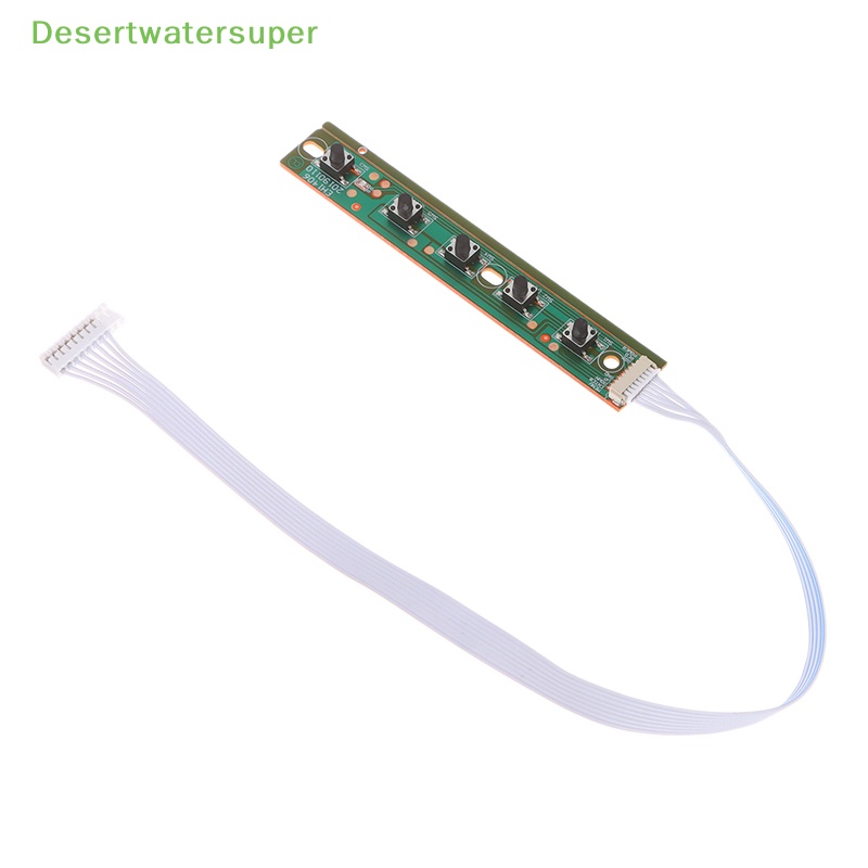 1 Chiếc Bảng Mạch Điều Khiển OSD 5 Nút Bấm Cho Màn Hình LCD MR6