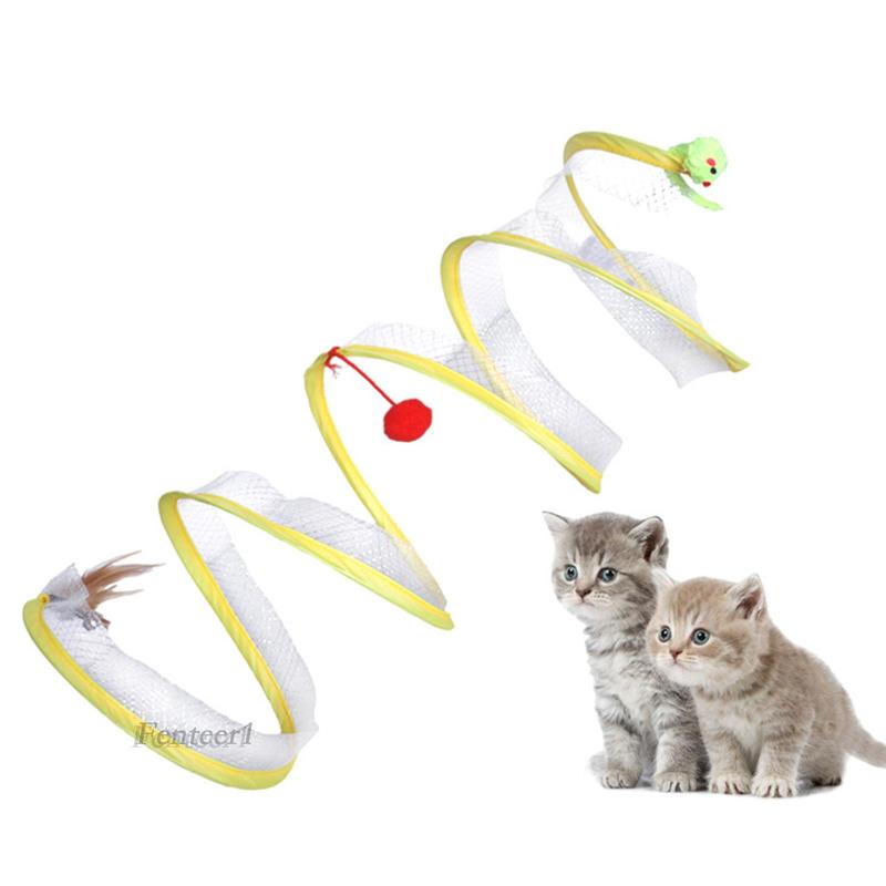 [Fenteer1] Đồ Chơi Đường Hầm Cho Mèo Cưng