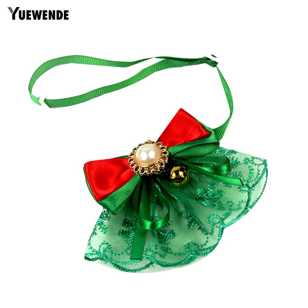 Vòng Cổ Đính Ngọc Trai Giả Và Nơ Xinh Xắn Dành Cho Thú Cưng