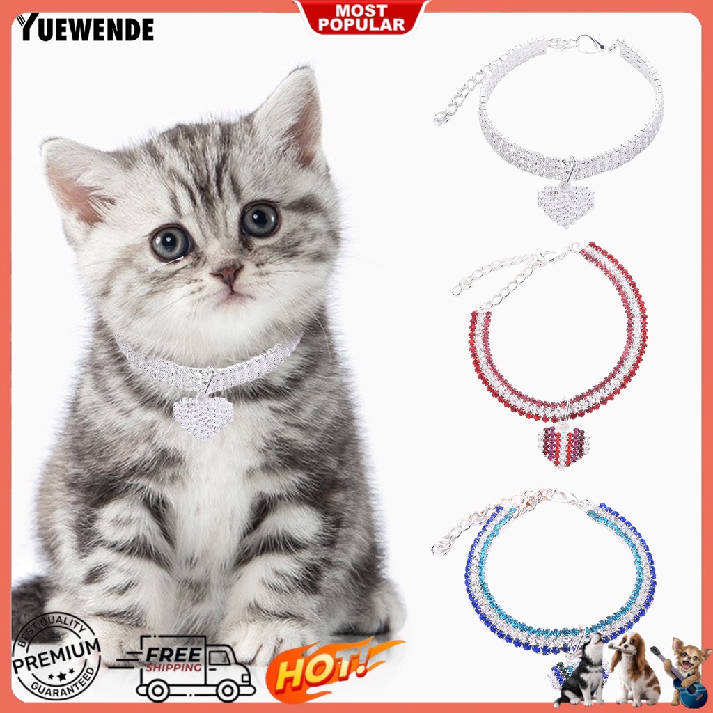 Vòng Cổ Đính Đá Dễ Điều Chỉnh Cho Thú Cưng