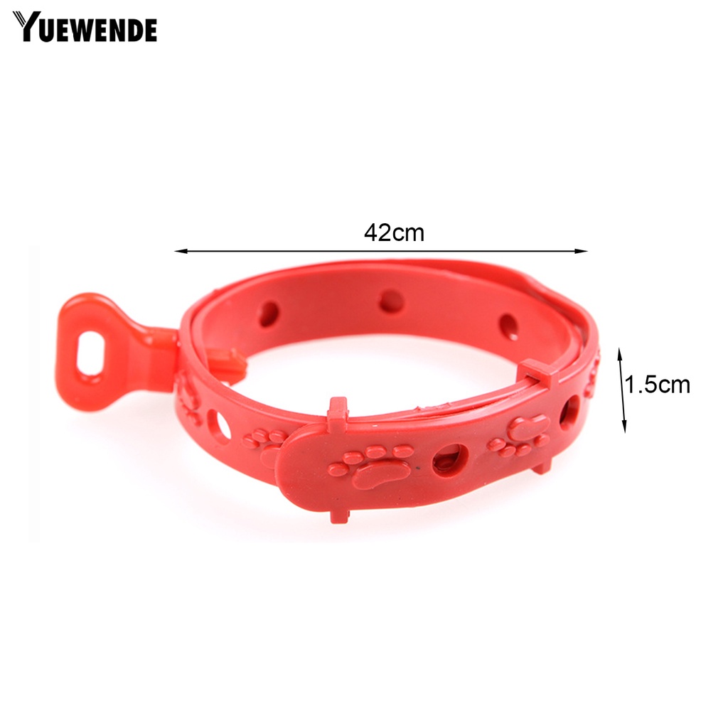 Yq.e Vòng Cổ Silicon Siêu Mềm Không Gây Kích Ứng Chống Cắn Dễ Điều Chỉnh Chống Bọ Chét Cho Thú Cưng