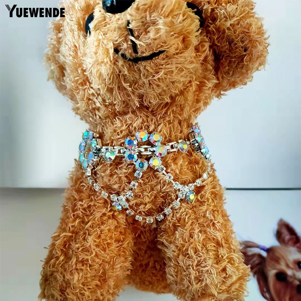 Vòng Cổ Kim Loại Đính Đá Cho Thú Cưng