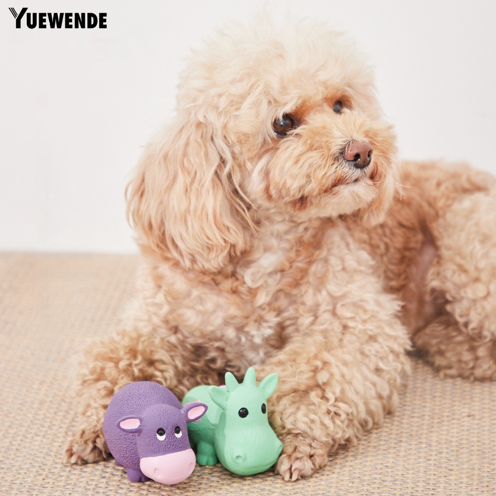 Đồ Chơi Tích Hợp Còi Chống Cắn Linh Hoạt Giúp Giảm Căng Thẳng Cho Thú Cưng