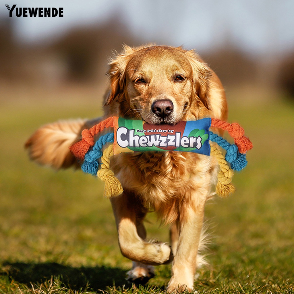 Yq.e Đồ Chơi Nhai Gặm Tương Tác Bằng Polyester Siêu Mềm Chống Cắn Lâu Trôi Có Thể Thay Đổi Màu Tương Tác Cho Cún Cưng