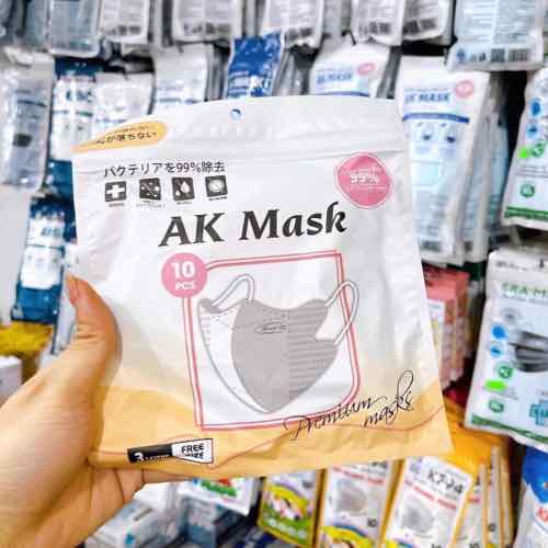 1 hộp 100 cái KHẨU TRANG 5D AK MASK