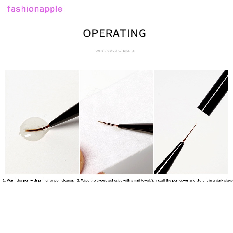 1 Cọ Vẽ Móng Tay Bằng Nhựa Có Nắp Đậy