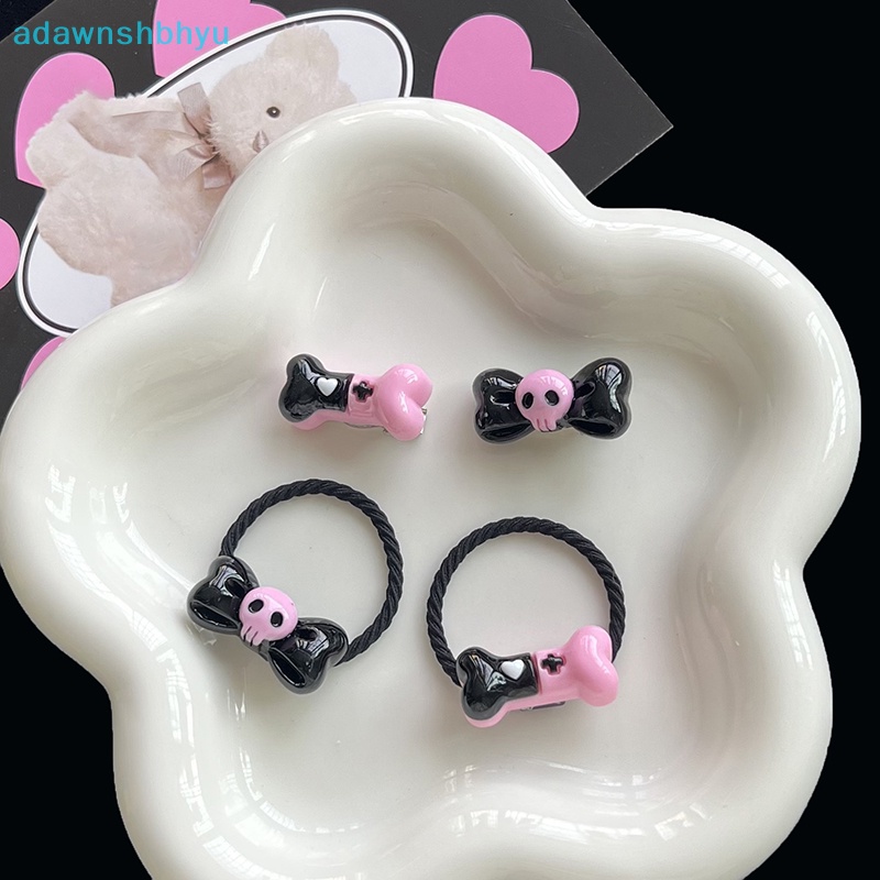 Kẹp Tóc Hình Xương Hoạt Hình Phong Cách Lolita Xinh Xắn Cho Nữ