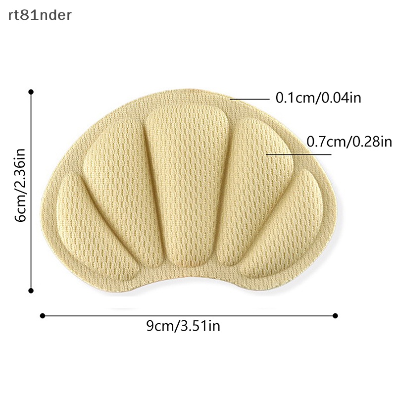 Bộ 4 Miếng Dán Lót Giày Thể Thao Giảm Chấn Thương Hiệu rt