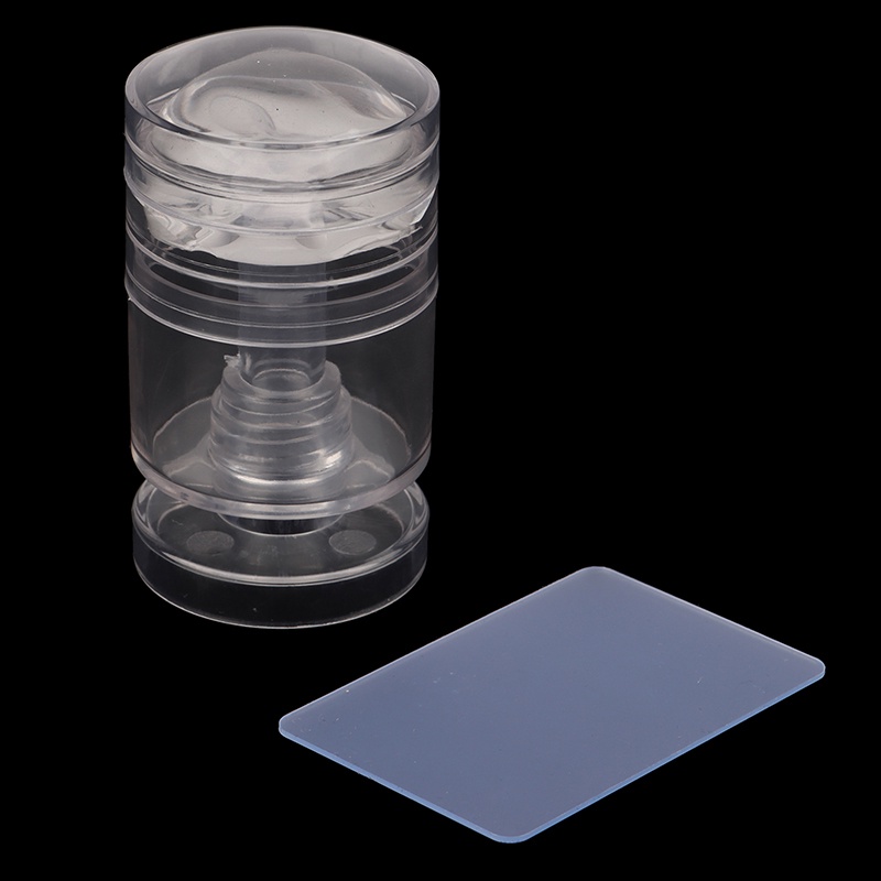 Bộ Dụng Cụ In Hình Móng Tay Trong Suốt Có Thể Xoay Được