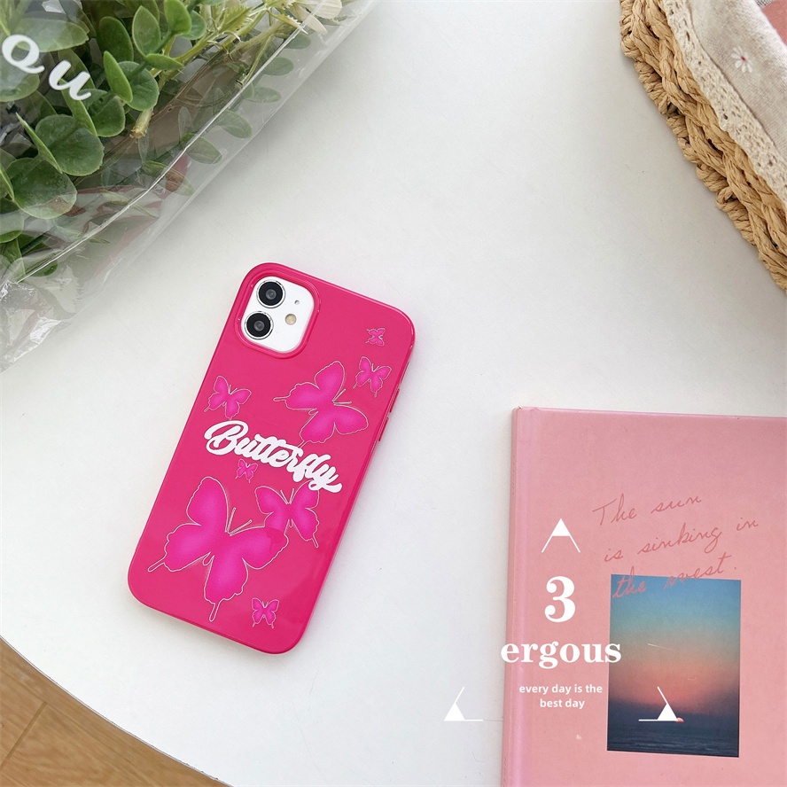 Ốp Điện Thoại TPU Mềm Màu Kẹo Ngọt Họa Tiết Barbie Cho IPhone 14 13 12 11 Pro Max SE2020 X XR Xs Max 7 8 6 6s Plus