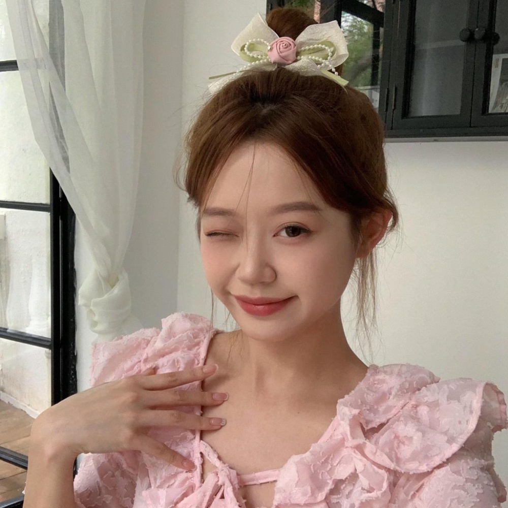 Kẹp Tóc Nơ Ruy Băng Thời Trang Đơn Giản Cho Nữ Mã 2023