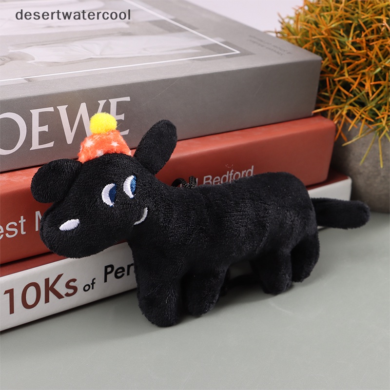 Móc Khóa Hình Chú Chó Đen Nhồi Bông Đáng Yêu