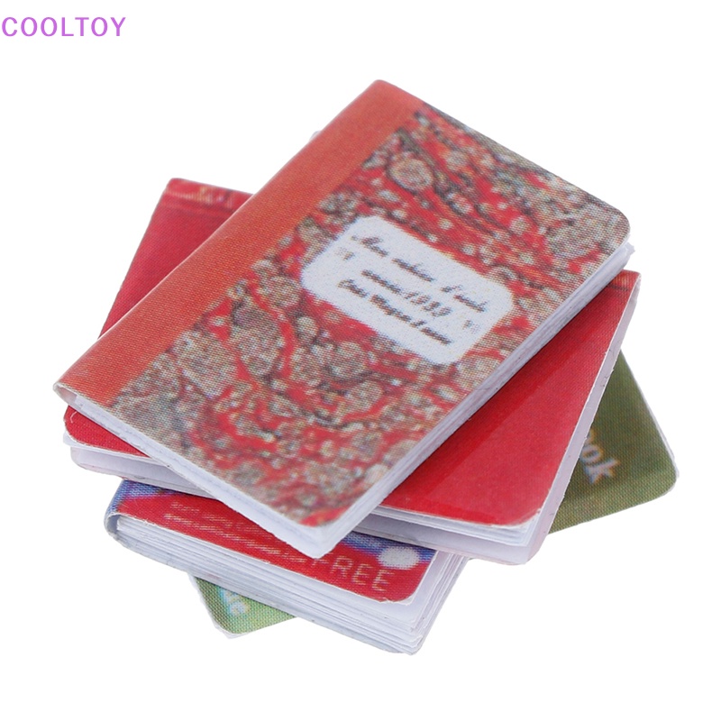 Cooltoy Set 4 Sổ Tay mini Trang Trí Nhà Búp Bê