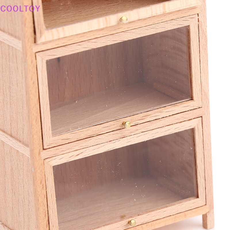 Cooltoy Mô Hình Nhà Búp Bê Bằng Gỗ Ba Tầng Tỉ Lệ 1: 12