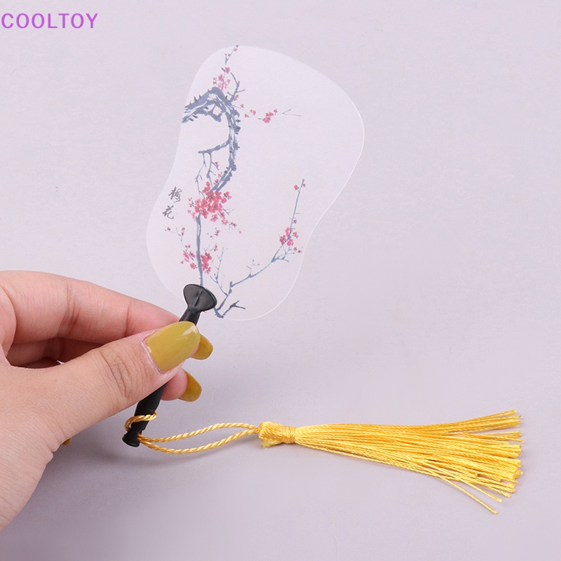 Set 2 Quạt Mini Trang Trí Nhà Búp Bê Tỉ Lệ 1: 12