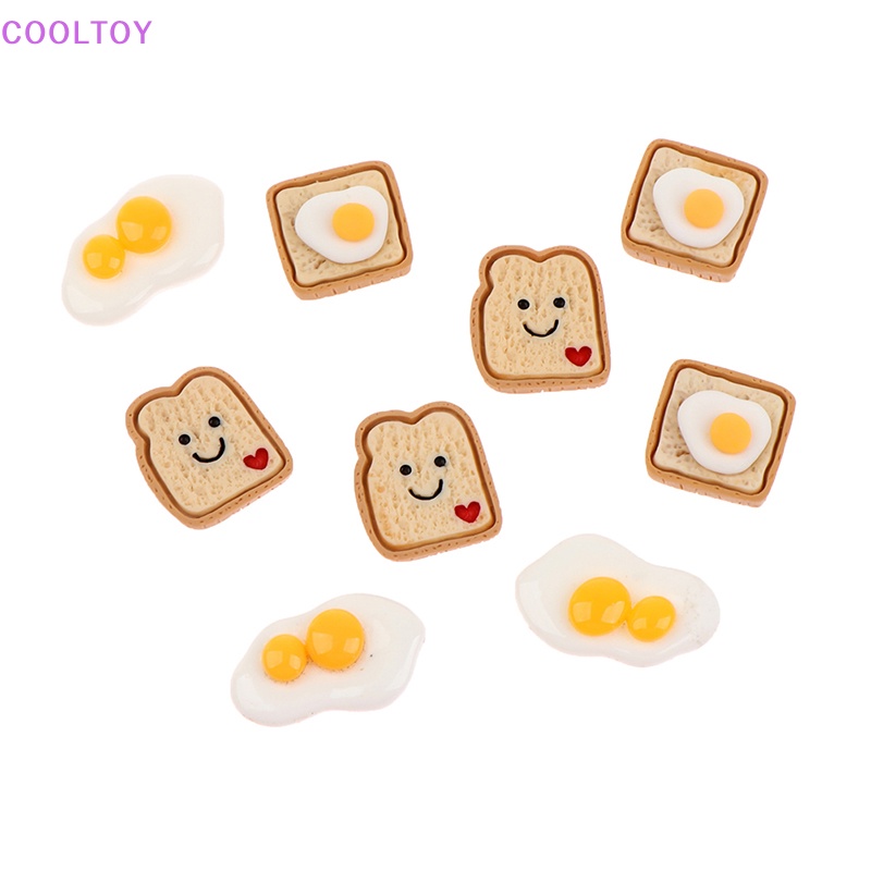 Set 10 Trứng Chiên Đồ Chơi Mini Tỉ Lệ 1: 12