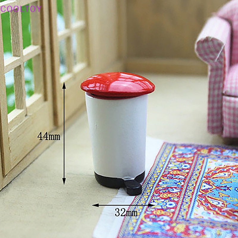 Cooltoy Thùng Rác Mini Đồ Chơi Cho Nhà Búp Bê