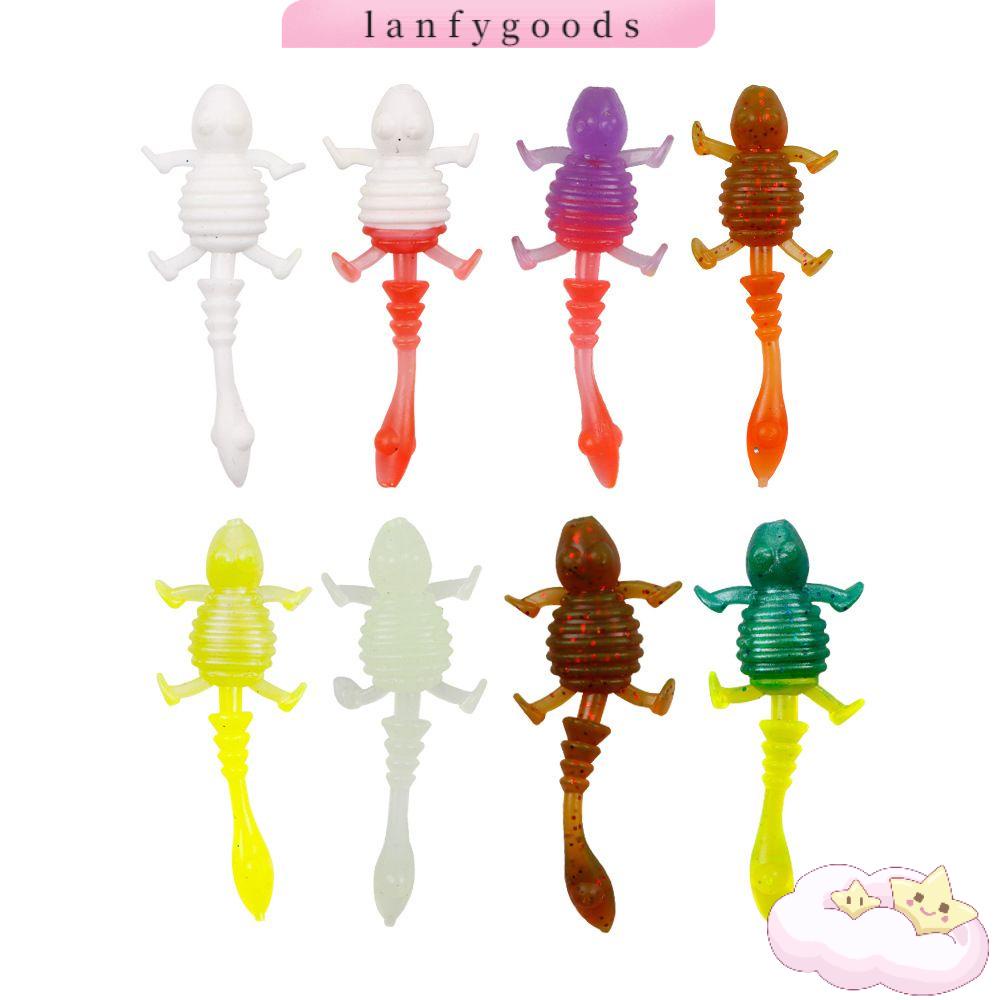 Bộ 20 Mồi Câu Cá Mềm 5cm Chất Lượng Cao