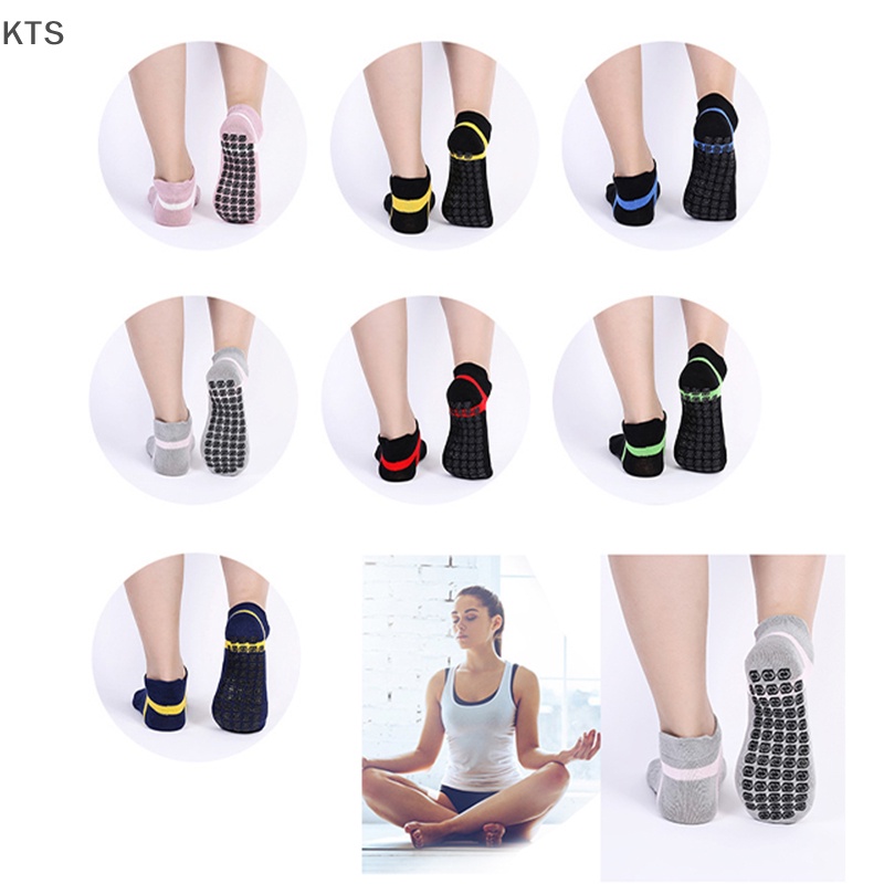 1 Đôi Tất Thể Thao Bằng Silicone Chống Trượt Nhanh Khô KTS 1 Cặp Cho Nữ