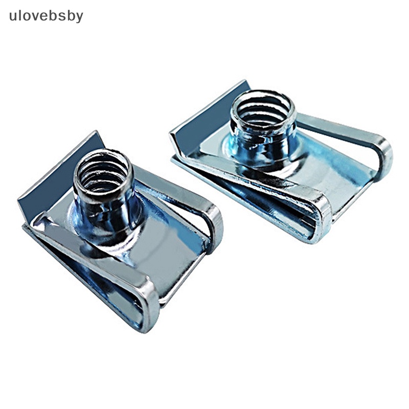 Set 10 Đai Ốc Thép Hình Chữ U 8mm 5mm 6mm 4mm M4 / M5 / M6 / M8 Chuyên Dụng Cho Xe Mô Tô