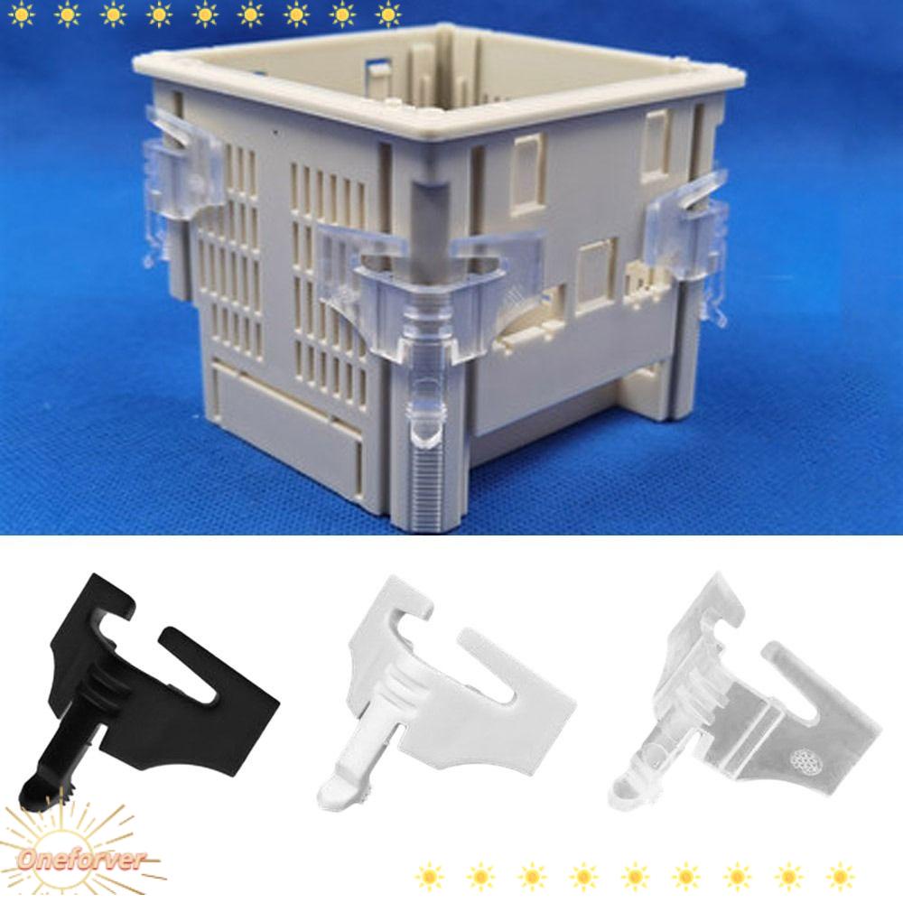 Set 10 Hộp Điều Khiển PLC Đế Thấp Màu Trắng Đen Trong Suốt