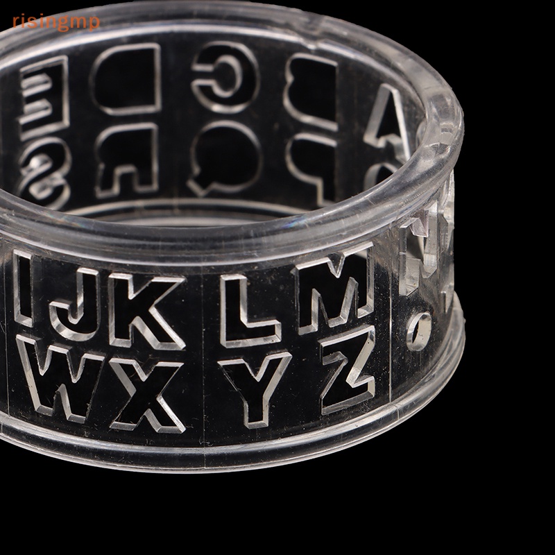 1 Khuôn Vẽ Đánh Dấu Bóng Golf Họa Tiết Chữ Độc Đáo