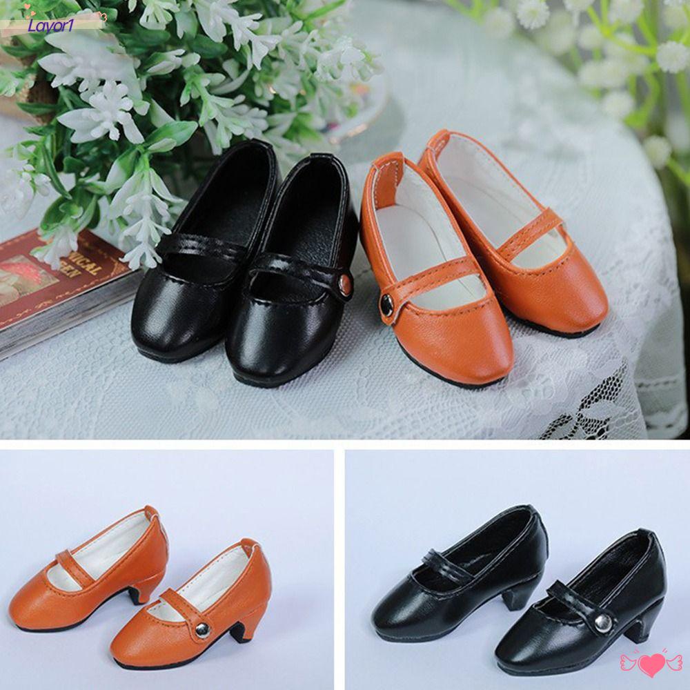 Giày Búp Bê LAYOR1 Chất Liệu Da PU 5 Kiểu Kích Thước 7.5 * 2.7 * 3.5cm / 7 * 2.5cm