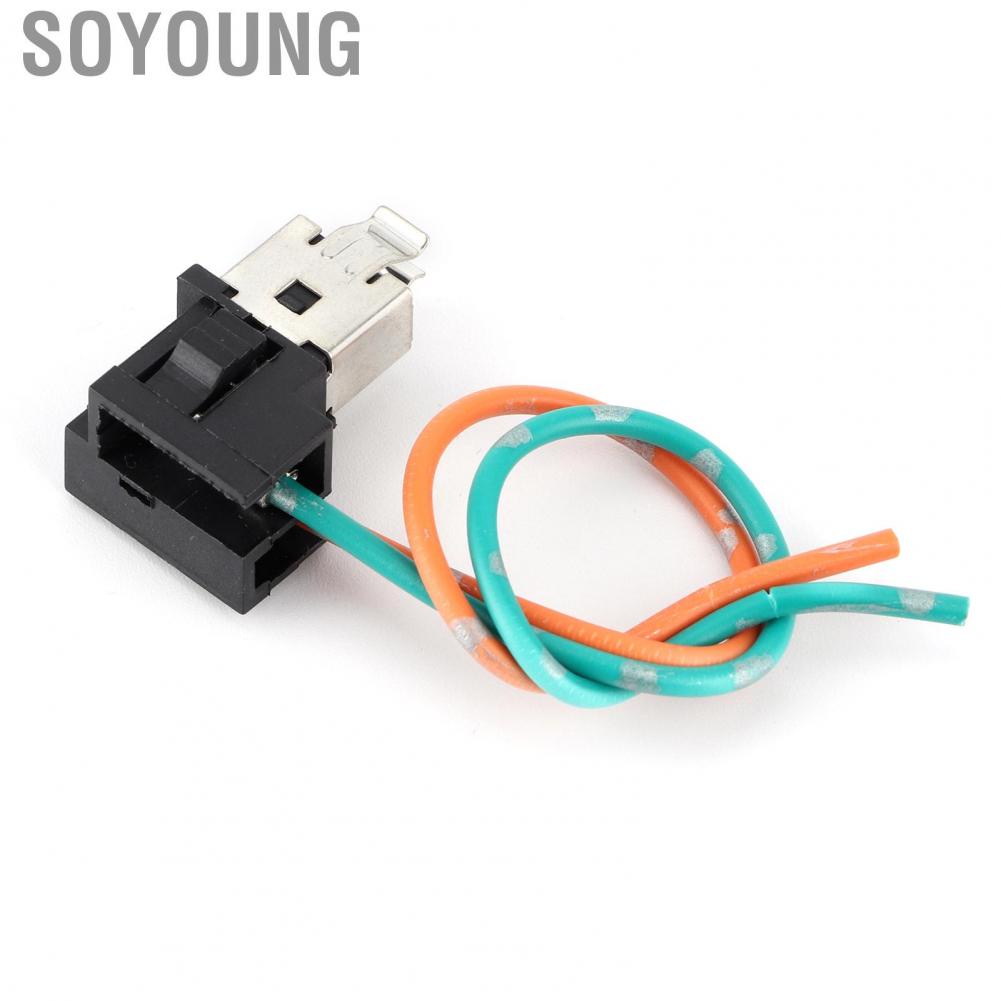 Soyoung bar mount base Car Bulb Socket Copper Core Dual Wire Positive and Negative Adapter Connector Accessories