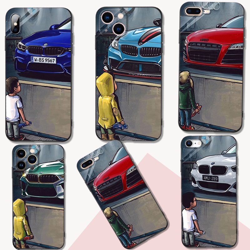 Ốp Điện Thoại tpu Màu Đen In Hình Xe Hơi Thể Thao Jdm Drift Cho iphone 5s 5 s SE 2020 2016 6s 6 s 7 8 plus