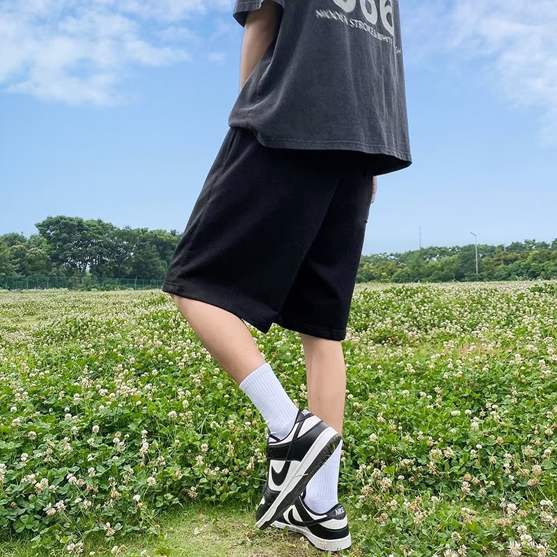 [Chất Lượng Cao] Quần Short Dáng Rộng In Hình Bánh Waffle Hoạt Hình Thoáng Khí Thoải Mái Thời Trang Đường Phố Mùa Hè Cho Cặp Đôi