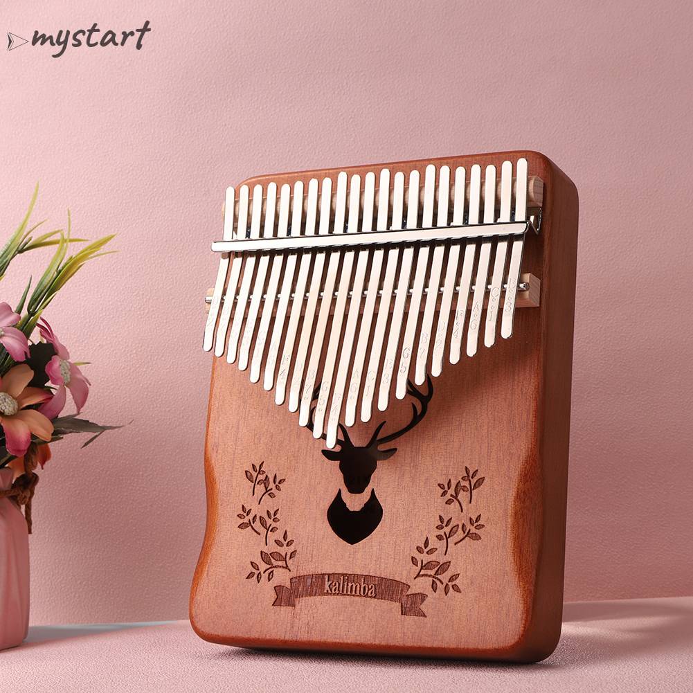 Đàn Kalimba 21 Phím Bằng Gỗ Trơn
