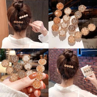 Kẹp tóc đính đá pha lê phong cách hàn quốc cho nữ